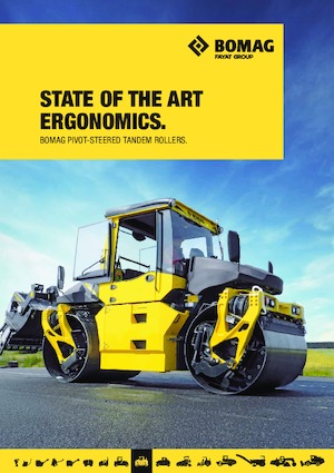 कॉम्बिनेशन रोलर Bomag BW 174 ACP-4 AM Hybrid