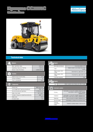 कॉम्बिनेशन रोलर Dynapac CC 2200 C 