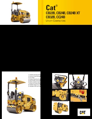 कॉम्बिनेशन रोलर Caterpillar CC24B