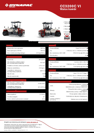 कॉम्बिनेशन रोलर Dynapac CC3200C VI