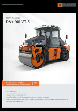 कॉम्बिनेशन रोलर Hamm DV+ 90i VT-S