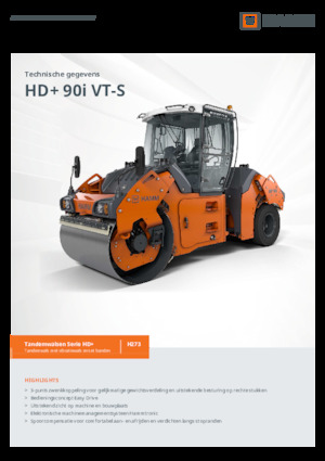 कॉम्बिनेशन रोलर Hamm HD+ 90i VT-S