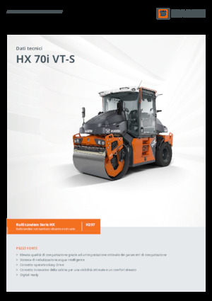 कॉम्बिनेशन रोलर Hamm HX 70i VT-S