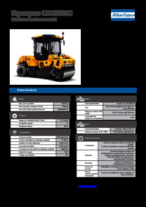 कॉम्बिनेशन रोलर Dynapac CC 3200 C 