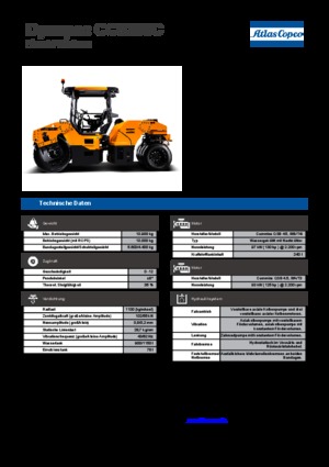 कॉम्बिनेशन रोलर Dynapac CC 5200 C 