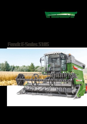 कंबाइन हार्वेस्टर Fendt 5185 E