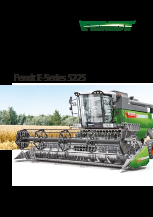 कंबाइन हार्वेस्टर Fendt 5225 E