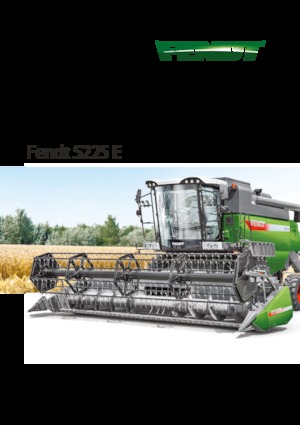 कंबाइन हार्वेस्टर Fendt 5225 E Rice