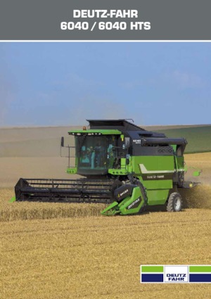 कंबाइन हार्वेस्टर DEUTZ-FAHR 6040