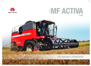 कंबाइन हार्वेस्टर Massey Ferguson Activa 7340