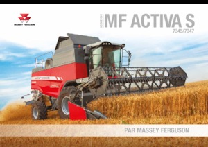 कंबाइन हार्वेस्टर Massey Ferguson Activa 7345S-MCS