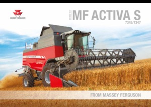 कंबाइन हार्वेस्टर Massey Ferguson Activa 7345S-MCS