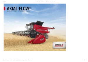 कंबाइन हार्वेस्टर Case IH Axial Flow 7250