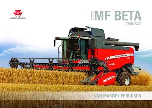 कंबाइन हार्वेस्टर Massey Ferguson Beta 7360 PLI