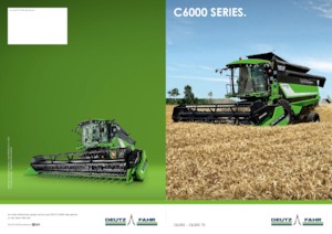 कंबाइन हार्वेस्टर DEUTZ-FAHR C 6205 Topline