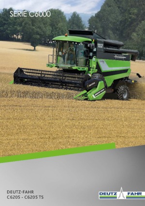 कंबाइन हार्वेस्टर DEUTZ-FAHR C 6205 TS