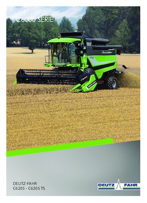 कंबाइन हार्वेस्टर DEUTZ-FAHR C 6205