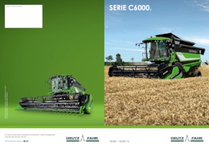 कंबाइन हार्वेस्टर DEUTZ-FAHR C 6205 TS