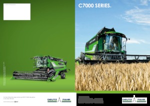 कंबाइन हार्वेस्टर DEUTZ-FAHR C 7206