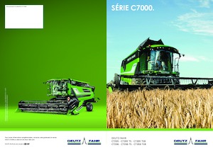 कंबाइन हार्वेस्टर DEUTZ-FAHR C 7206