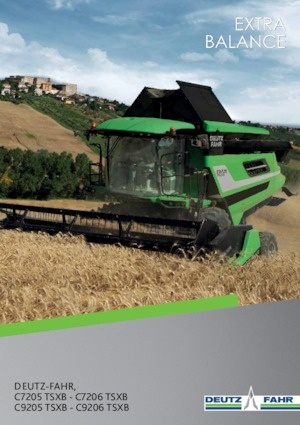 कंबाइन हार्वेस्टर DEUTZ-FAHR C 7205 TSXB