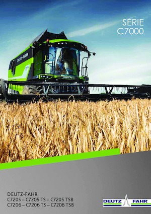 कंबाइन हार्वेस्टर DEUTZ-FAHR C 7206 TS