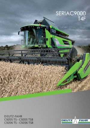 कंबाइन हार्वेस्टर DEUTZ-FAHR C 9205 TS
