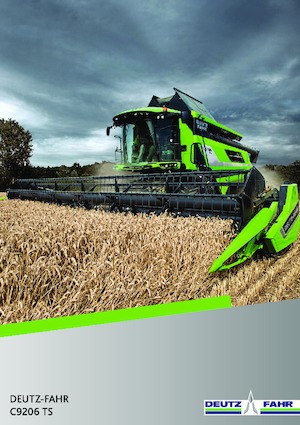 कंबाइन हार्वेस्टर DEUTZ-FAHR C 9206 TSB