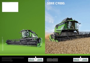 कंबाइन हार्वेस्टर DEUTZ-FAHR C 9305 TSB