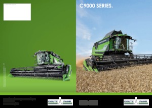 कंबाइन हार्वेस्टर DEUTZ-FAHR C 9306 TS