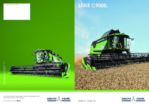कंबाइन हार्वेस्टर DEUTZ-FAHR C 9305 TSB