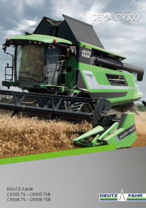 कंबाइन हार्वेस्टर DEUTZ-FAHR C 9305 TSB