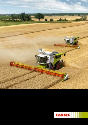 कंबाइन हार्वेस्टर Claas Lexion 8700 TerraTrac 