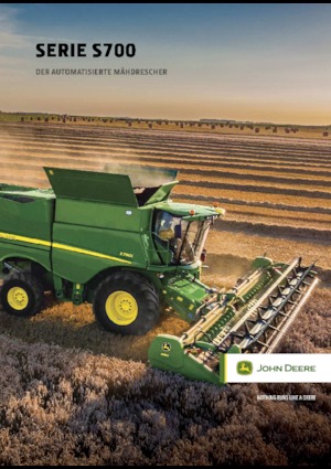 कंबाइन हार्वेस्टर John Deere S760