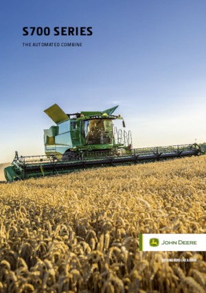 कंबाइन हार्वेस्टर John Deere S785 HM
