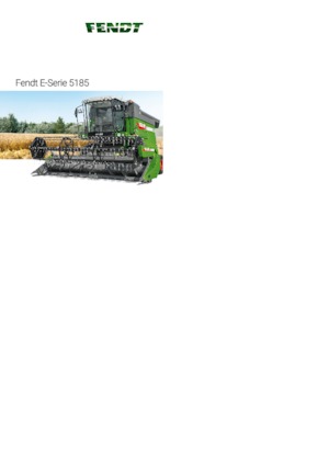 कंबाइन हार्वेस्टर Fendt 5185 E