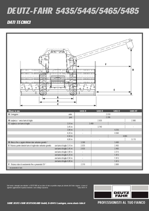 कंबाइन हार्वेस्टर DEUTZ-FAHR 5435 H