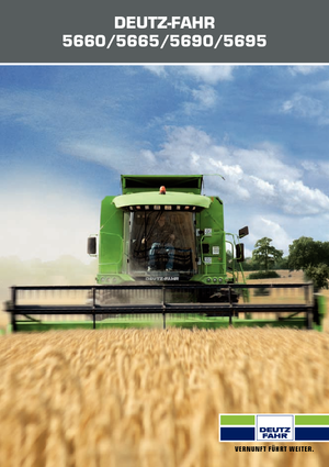 कंबाइन हार्वेस्टर DEUTZ-FAHR 5660 H Balance