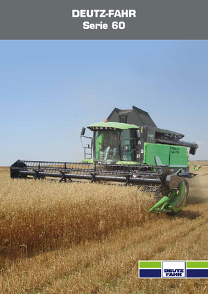 कंबाइन हार्वेस्टर DEUTZ-FAHR 6065 R HTS