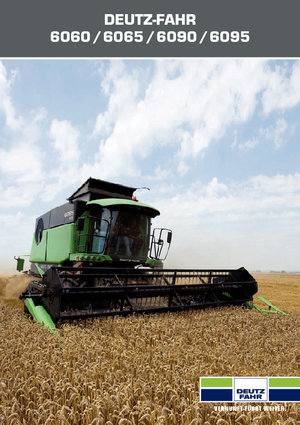कंबाइन हार्वेस्टर DEUTZ-FAHR 6060 A HTS