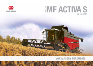 कंबाइन हार्वेस्टर Massey Ferguson Activa 7347 S