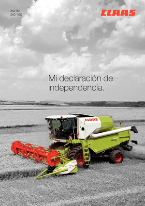 कंबाइन हार्वेस्टर Claas Avero 160