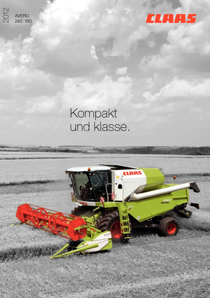 कंबाइन हार्वेस्टर Claas Avero 160