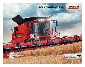 कंबाइन हार्वेस्टर Case IH Axial Flow 9230