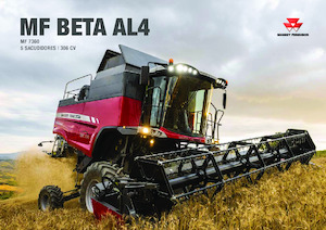 कंबाइन हार्वेस्टर Massey Ferguson Beta 7360 AL4