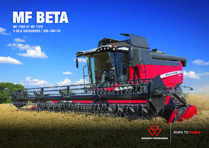कंबाइन हार्वेस्टर Massey Ferguson Beta 7360 PLI