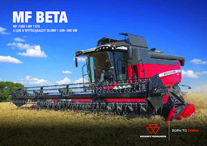 कंबाइन हार्वेस्टर Massey Ferguson Beta 7360 PLI