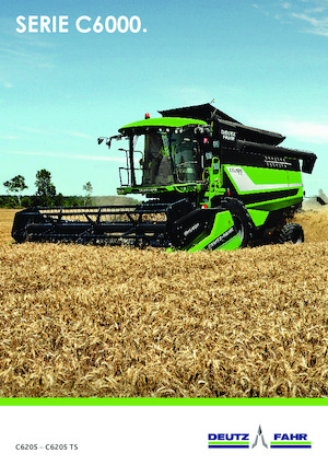 कंबाइन हार्वेस्टर DEUTZ-FAHR C 6205 TS Topline