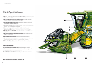 कंबाइन हार्वेस्टर John Deere C 670
