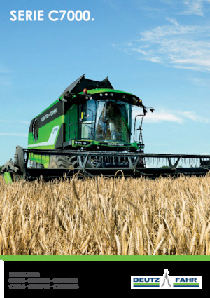 कंबाइन हार्वेस्टर DEUTZ-FAHR C 7206